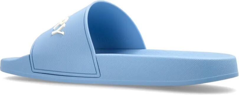 Burberry Slippers met logo Blauw - Foto 5