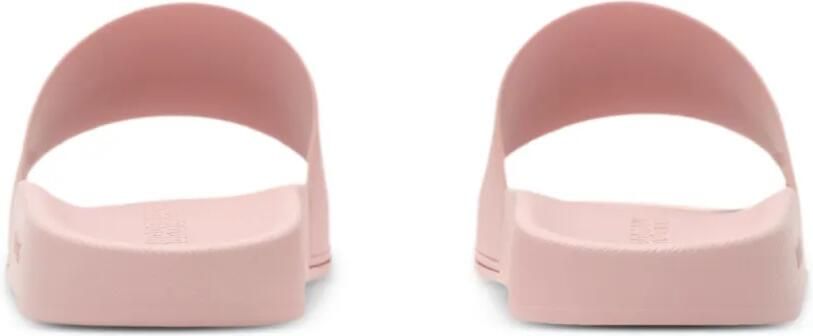 Burberry Slippers met logo Roze