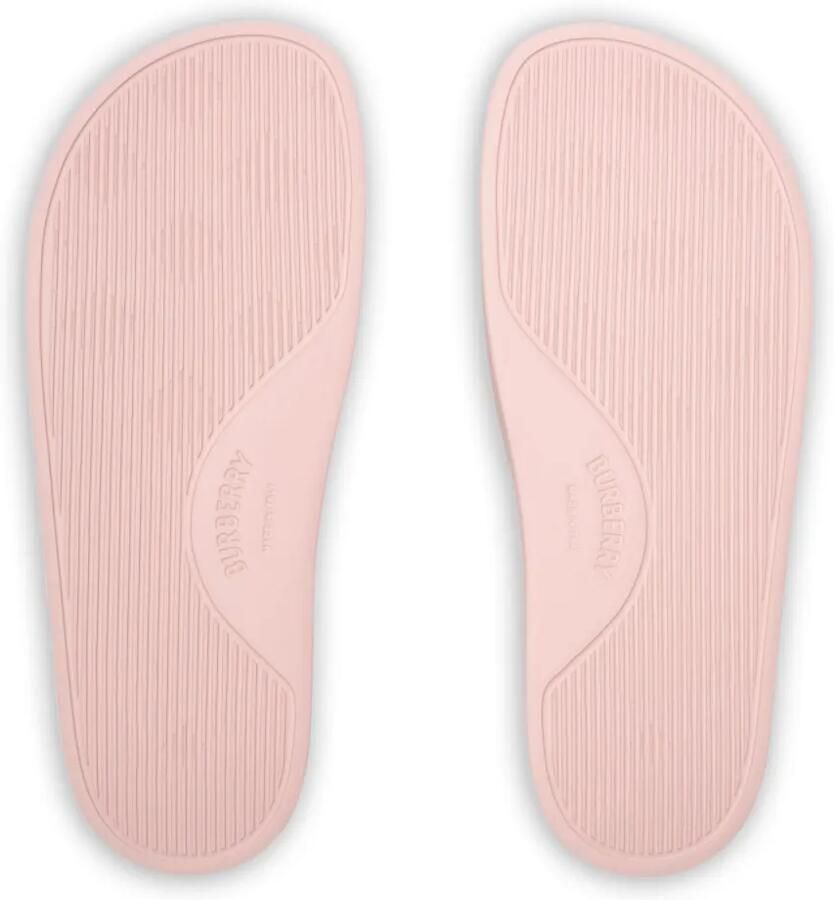 Burberry Slippers met logo Roze - Foto 3