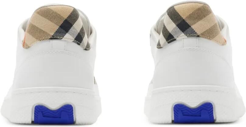 Burberry Sneakers met Check-detail Wit - Foto 4