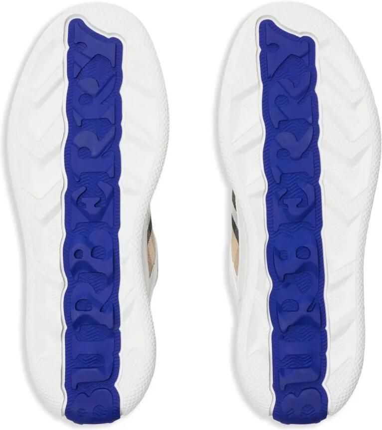 Burberry Sneakers met Check-detail Wit - Foto 3
