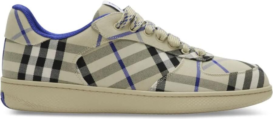 Burberry Terrace Vintage Check low-top sneakers Beige