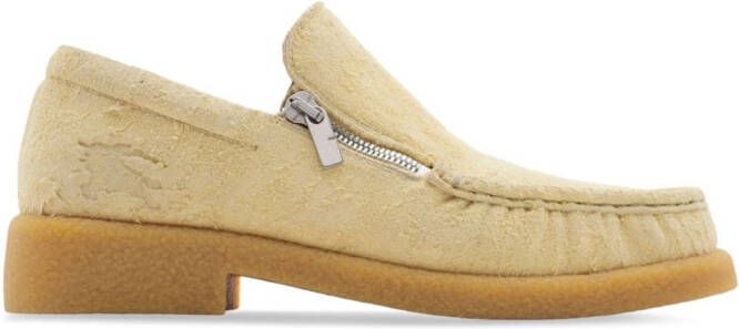 Burberry Chance suède loafers Beige