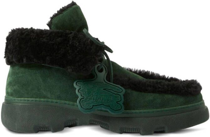 Burberry Creeper lammy laarzen Groen