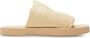 Burberry EKD Slab leren slippers Beige - Thumbnail 1