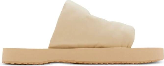 Burberry EKD Slab slippers Beige