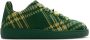 Burberry Box geruite sneakers Groen - Thumbnail 1