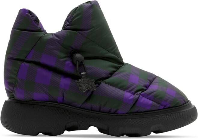 Burberry Gewatteerde sneeuwlaarzen Zwart