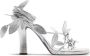 Burberry Ivy Flora leren sandalen Zilver - Thumbnail 1