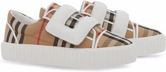 Burberry Kids Vintage Check sneakers Beige