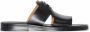 Burberry Kingsgate sandalen met monogram patroon Zwart - Thumbnail 1