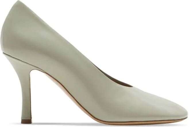 Burberry Leren pumps Beige