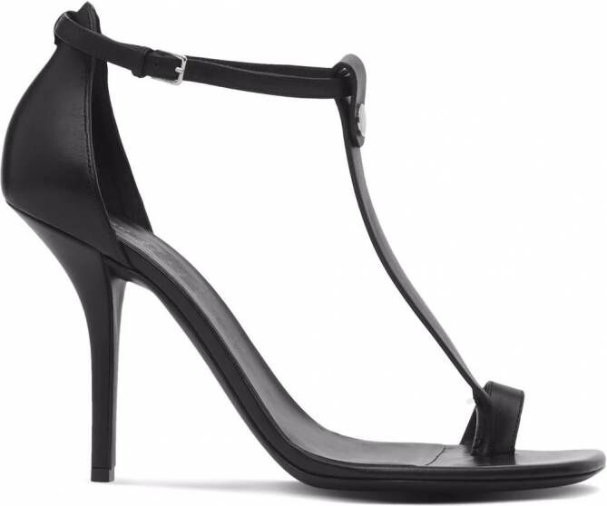 Burberry Leren sandalen Zwart