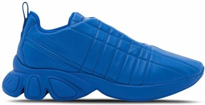 Burberry Leren sneakers Blauw