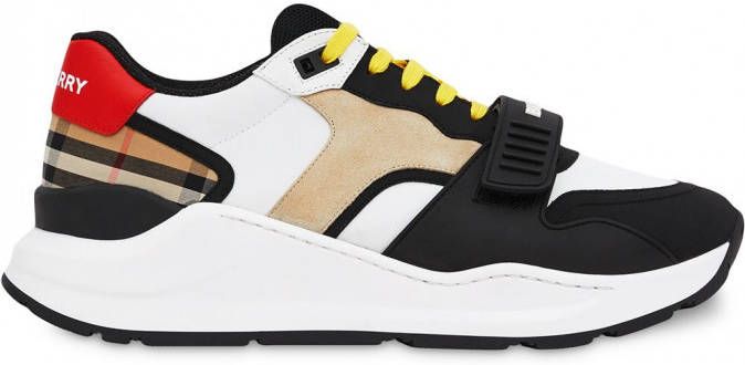 Burberry Low top sneakers Zwart - Schoenen.nl