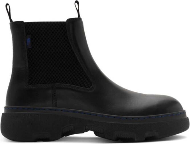 Burberry round-toe chelsea boots Zwart