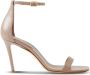 Burberry Sandalen met open neus Beige - Thumbnail 1