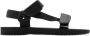 Burberry Trek sandalen met logo-reliëf Zwart - Thumbnail 1