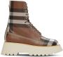 Burberry Leren laarzen Bruin - Thumbnail 1