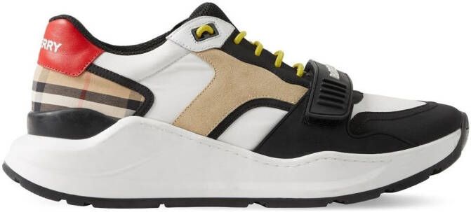 Burberry Vintage Check low-top sneakers Beige