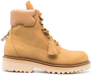 Buscemi Leren enkellaarzen Bruin