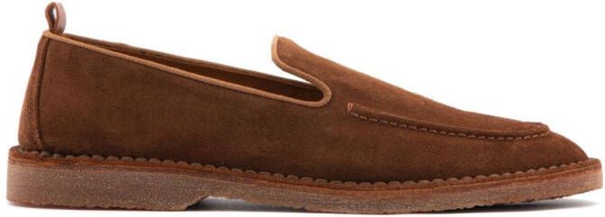 Buttero Argentario suède loafers Bruin