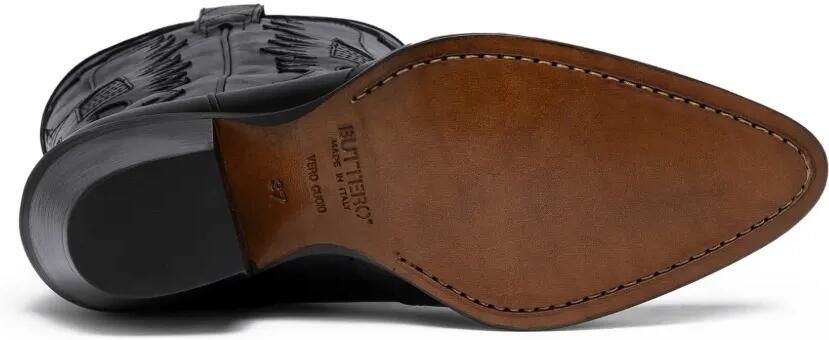 Buttero 60 mm Annie cowboylaarzen met puntige neus Zwart - Foto 5