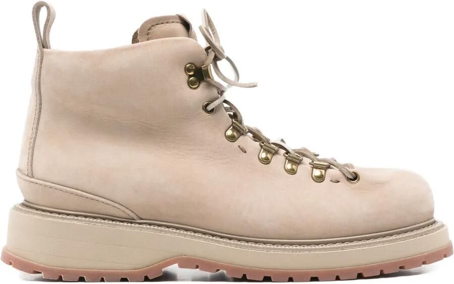 Buttero Alpi wandellaarzen met veters Beige