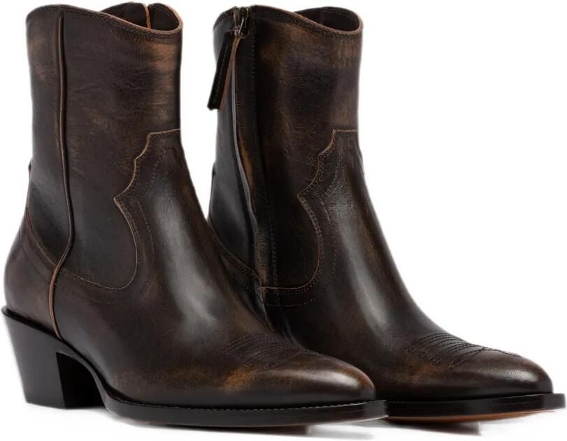 Buttero Annie western-stitching Cowboy boots Bruin