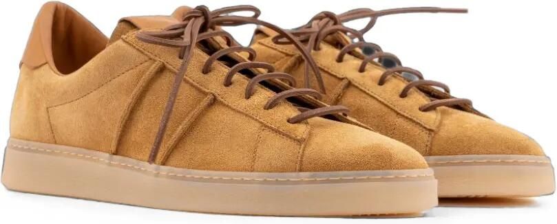 Buttero Burro sneakers met vlakken Bruin - Foto 3