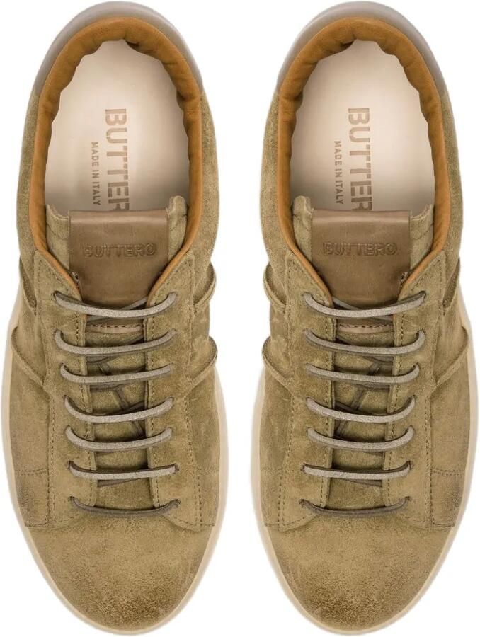 Buttero Burro sneakers met vlakken Groen - Foto 2