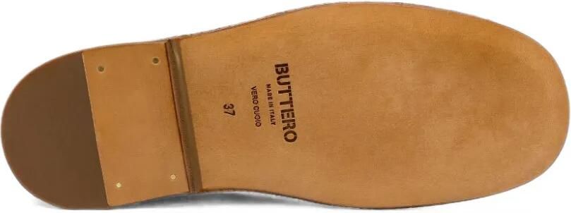 Buttero Ercole geweven leren loafers Bruin - Foto 3