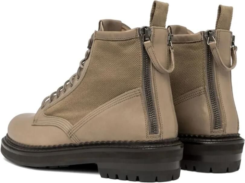 Buttero Leren veterlaarzen Beige - Foto 3