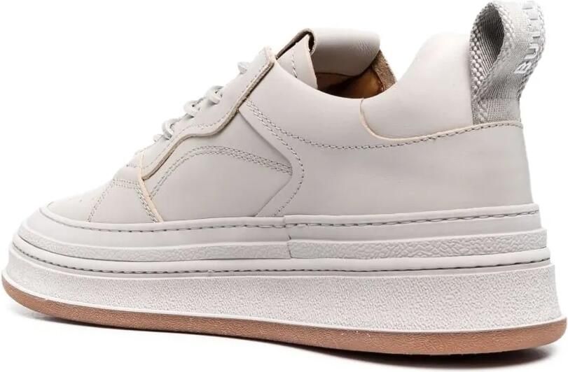 Buttero Sneakers met geperforeerde vlakken Wit - Foto 2