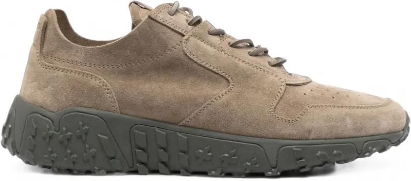 Buttero Vinci suède sneakers Beige