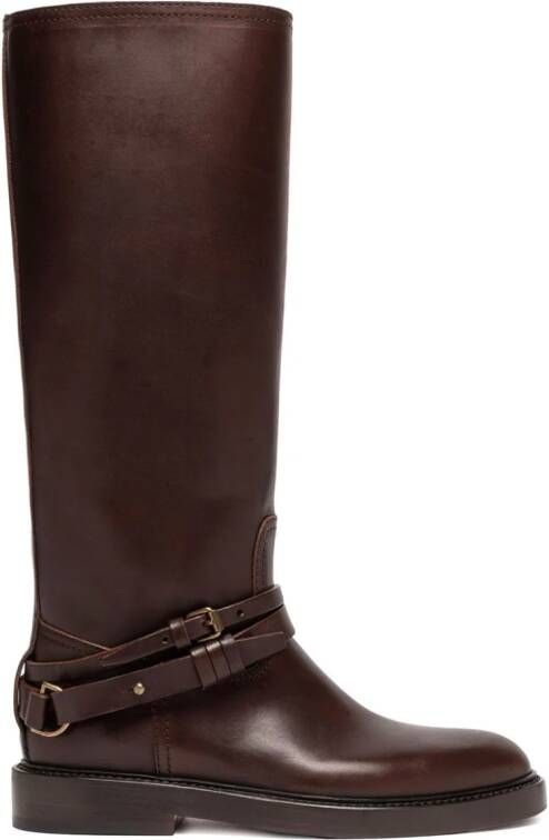 Buttero knee-high leather boots Bruin