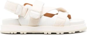 Buttero Sandalen met open neus Wit