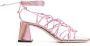 BY FAR Alexander leren sandalen Roze - Thumbnail 1