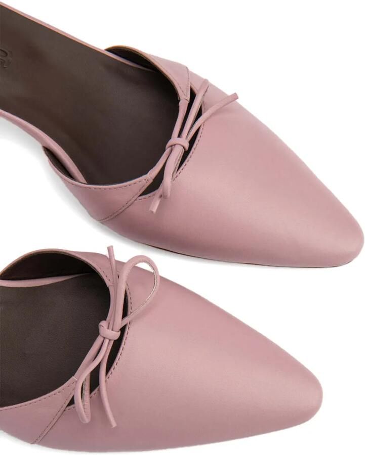 BY FAR Babybow heeled mules Roze - Foto 2