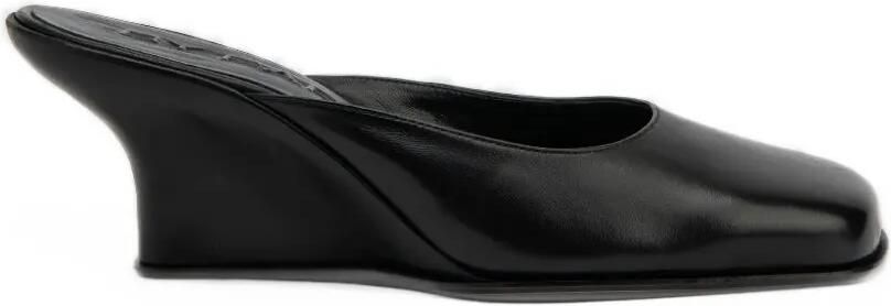 BY FAR Caroo heeled mules Zwart