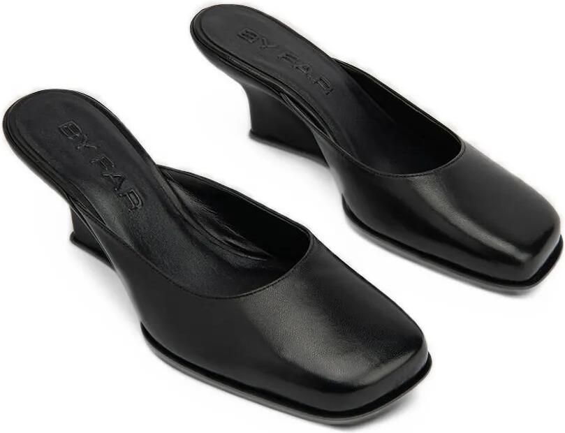 BY FAR Caroo heeled mules Zwart - Foto 5