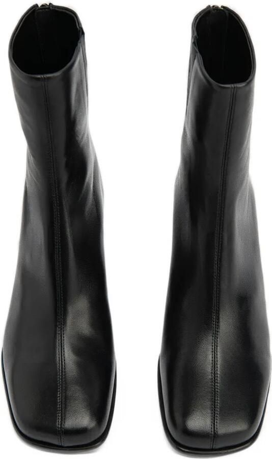 BY FAR Caroo wedge-heel ankle boots Zwart - Foto 5
