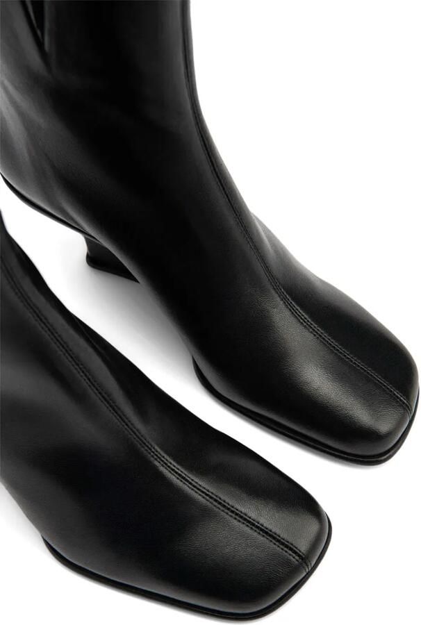 BY FAR Caroo wedge-heel ankle boots Zwart - Foto 3