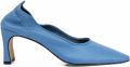 BY FAR Carre 89 heeled pumps Blauw - Blauw