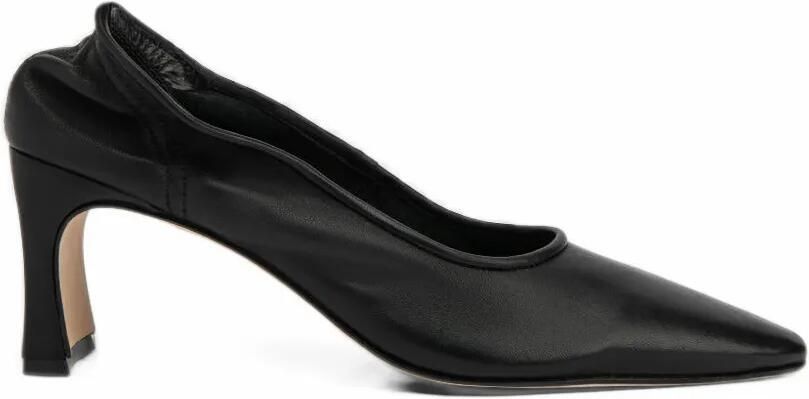 BY FAR Carre 89 heeled pumps Zwart