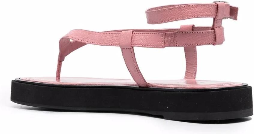 BY FAR Cece sandalen van bewerkt leer Roze - Foto 2