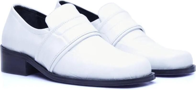 BY FAR Cyril loafers Wit - Foto 2