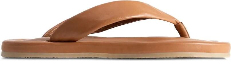 BY FAR Dasha 2.0 gewatteerde sandalen Bruin