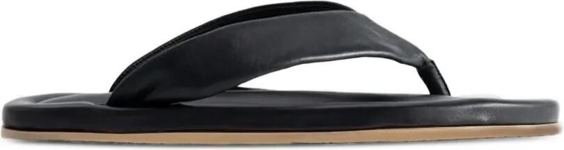 BY FAR Dasha 2.0 leren sandalen Zwart