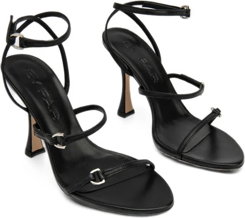 BY FAR Gala heeled sandals Zwart